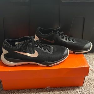 Rose Gold Nike Sneakers